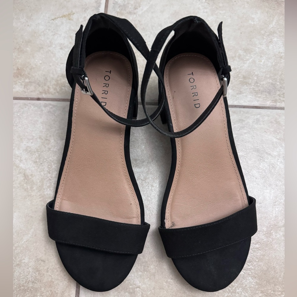 TORRID Ankle Strap Block Heel